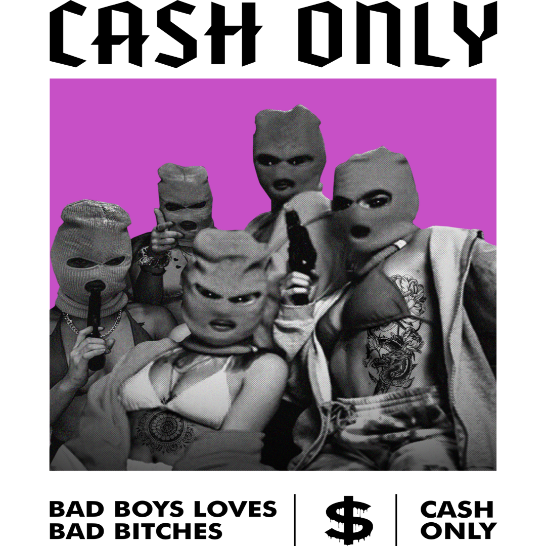 Felpa Cappuccio Bad Boys Loves Bad Bit**es