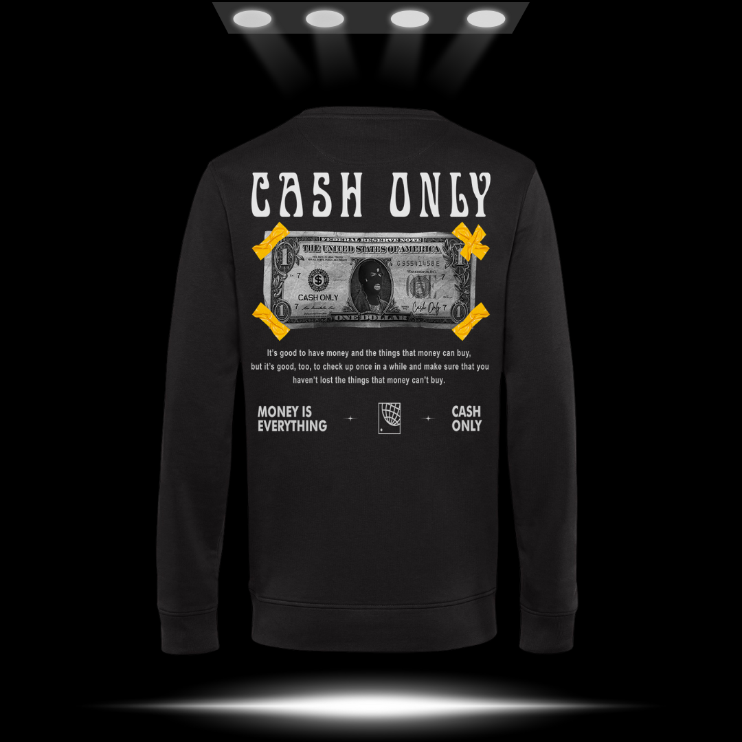 Felpa Girocollo Money Bill