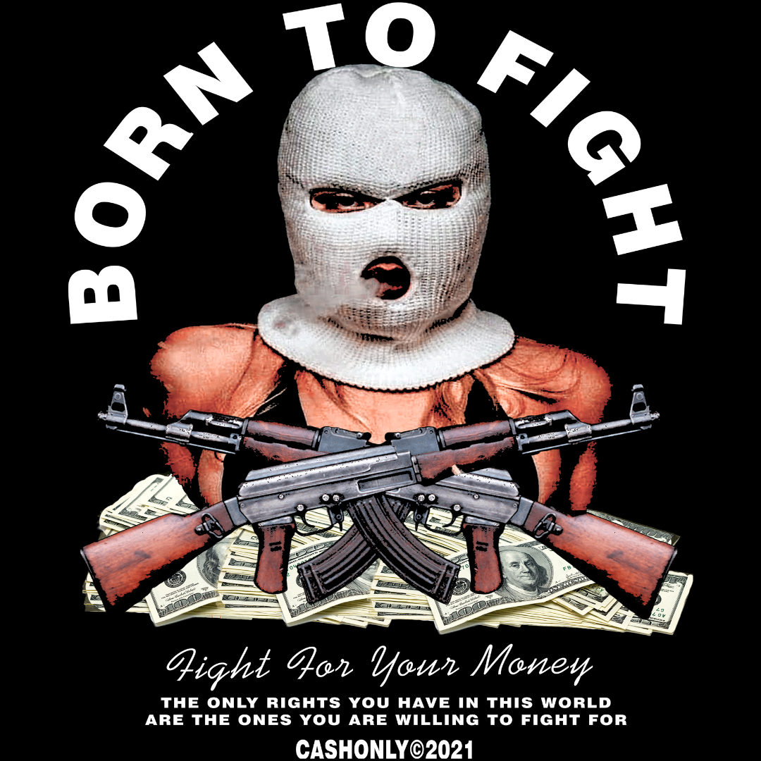 Felpa Cappuccio Born To Fight LIMITED 2021
