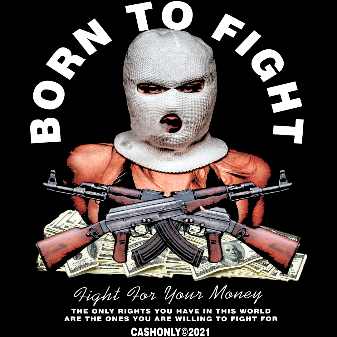 T-Shirt Born To Fight LIMITED 2021