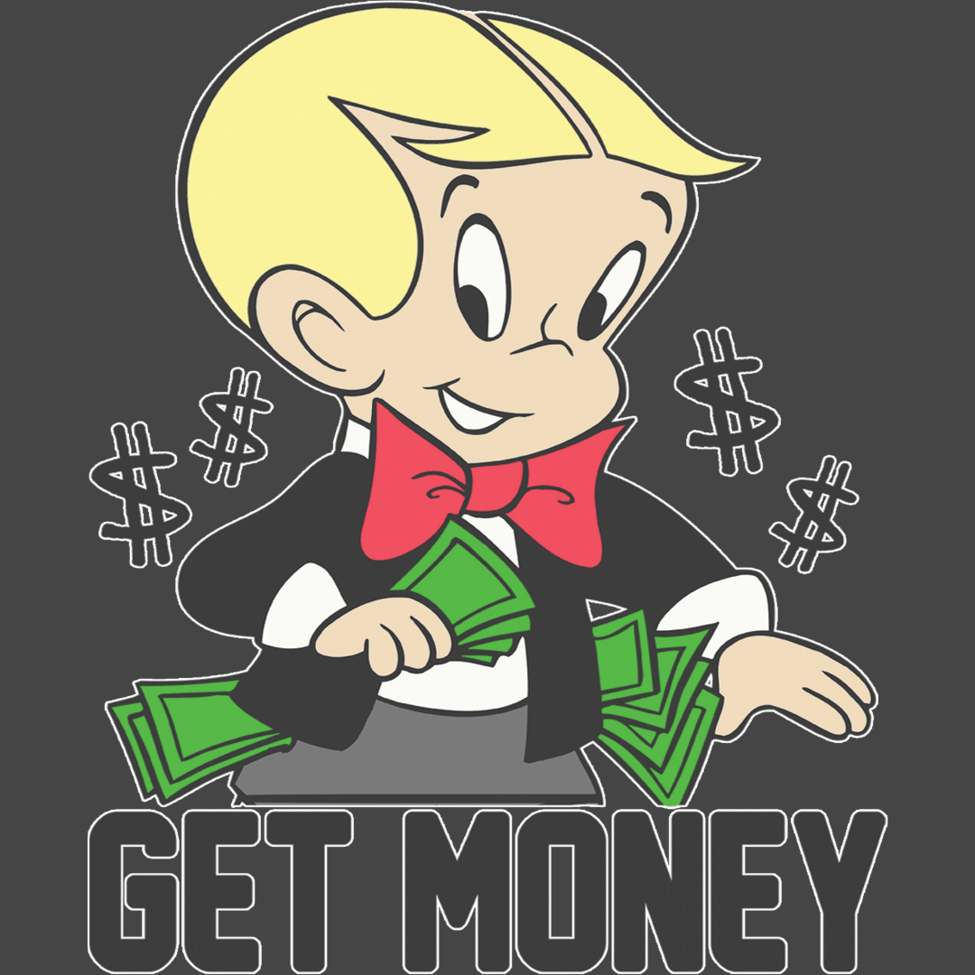 Felpa Girocollo Get Money