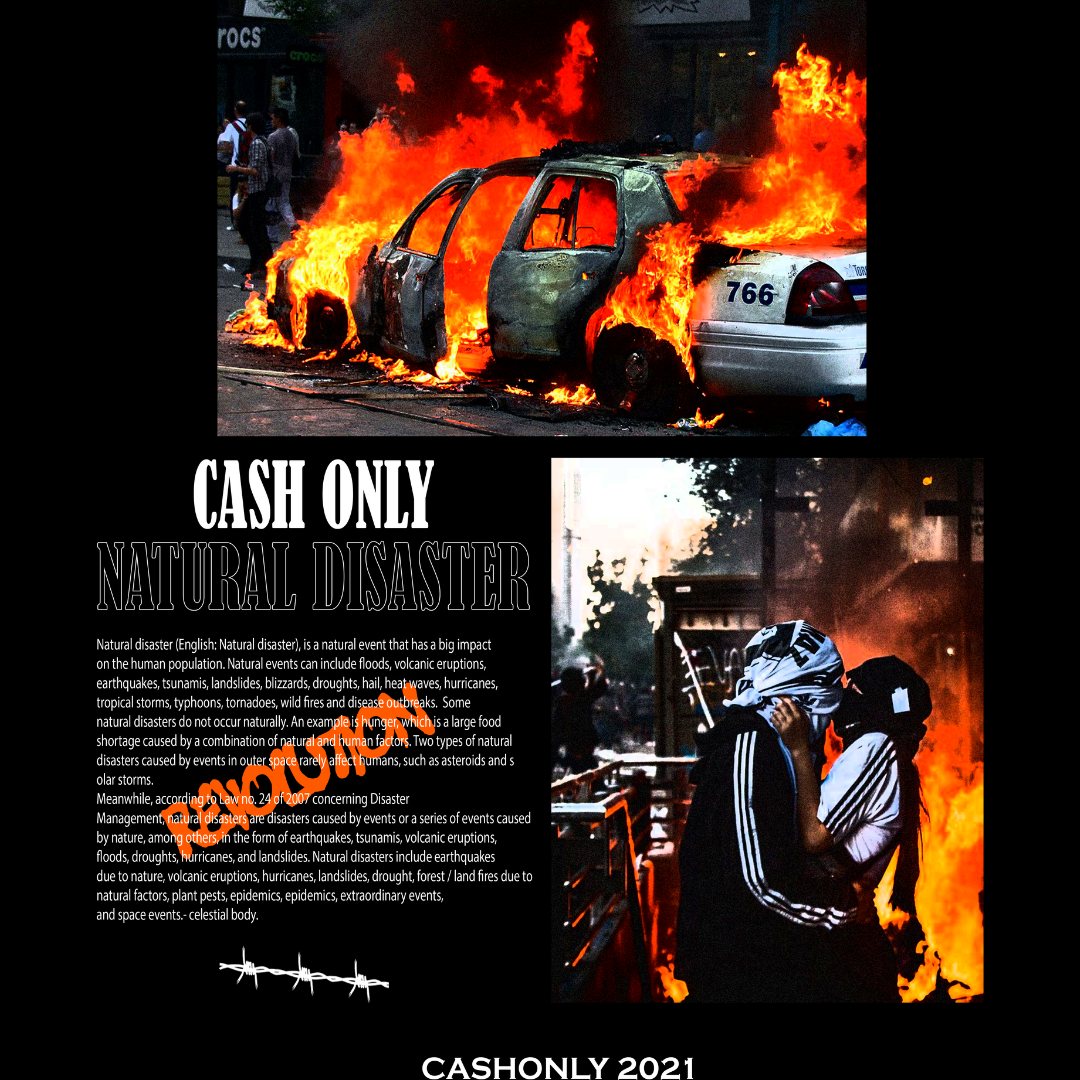 Felpa Girocollo Natural Disaster LIMITED 2021